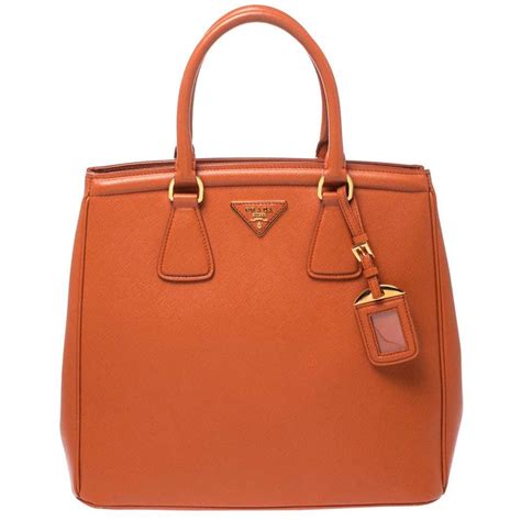 prada orange tote|prada tote for sale.